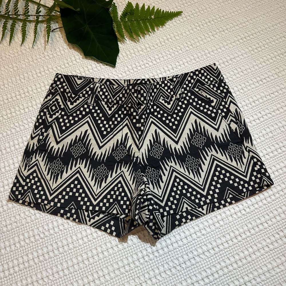 J. Crew patterned shorts Size 0